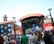 Ruslana performed at Kyiv’s EURO 2012 fan-zone   